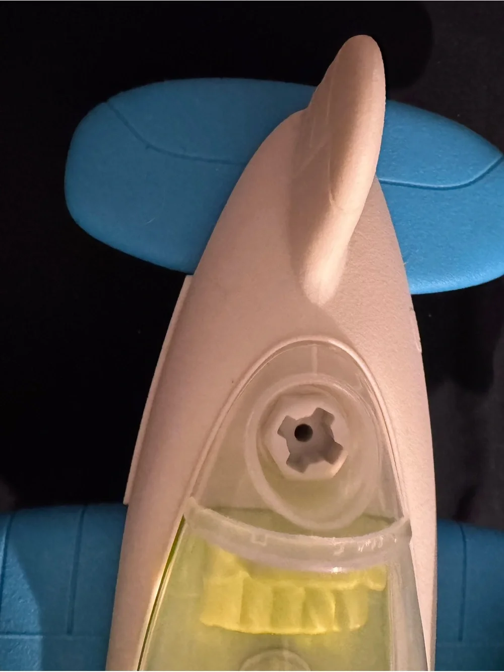 Bright Blue & Yellow Toy Airplane‎ with Removable Parts